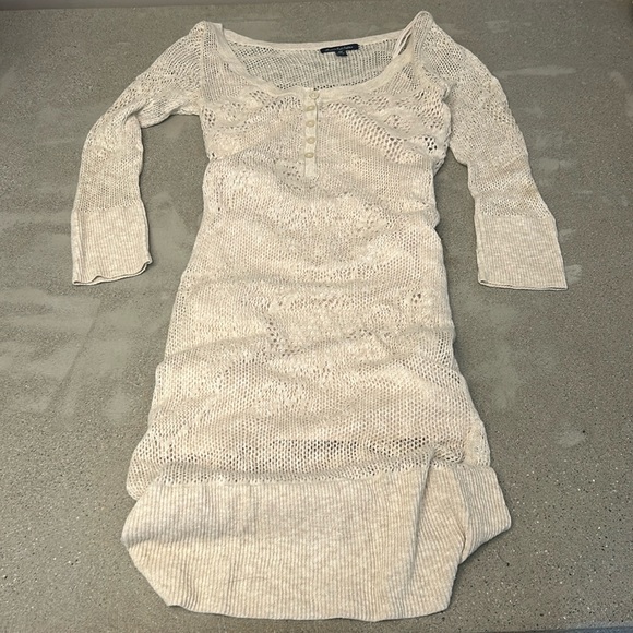 Vintage American Eagle Crochet Slip Dress - Picture 1 of 4